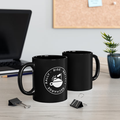 Black Circle Logo Mug