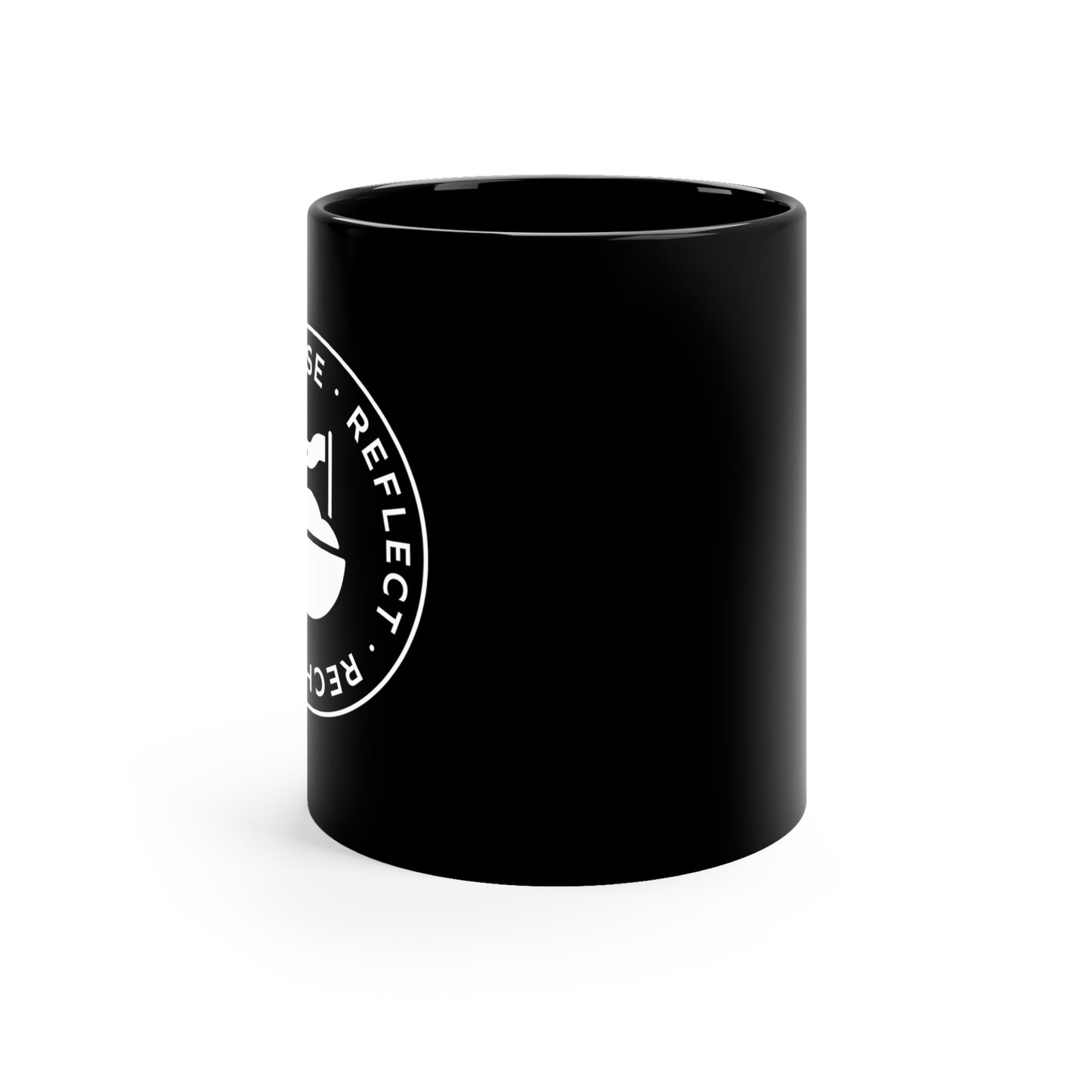 Black Circle Logo Mug
