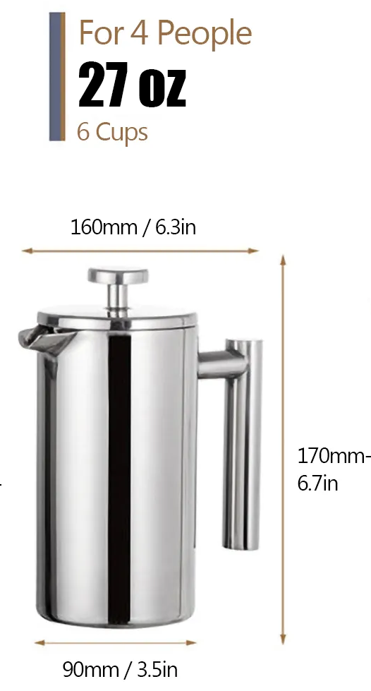 Stainless Steel French Press