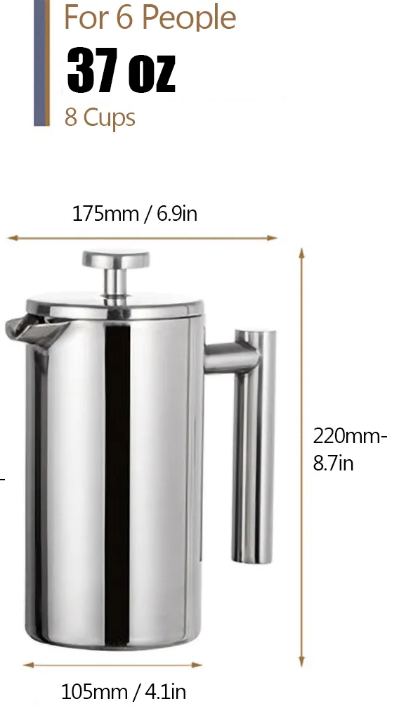 Stainless Steel French Press