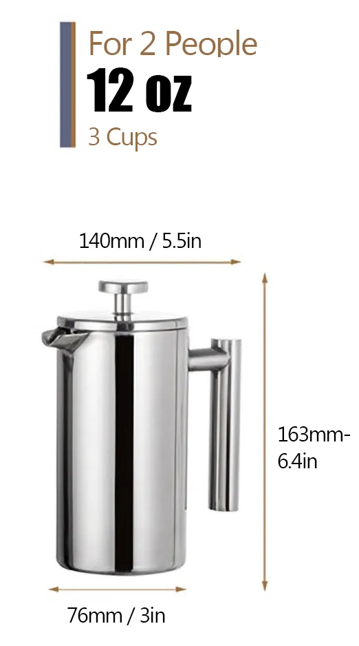 Stainless Steel French Press