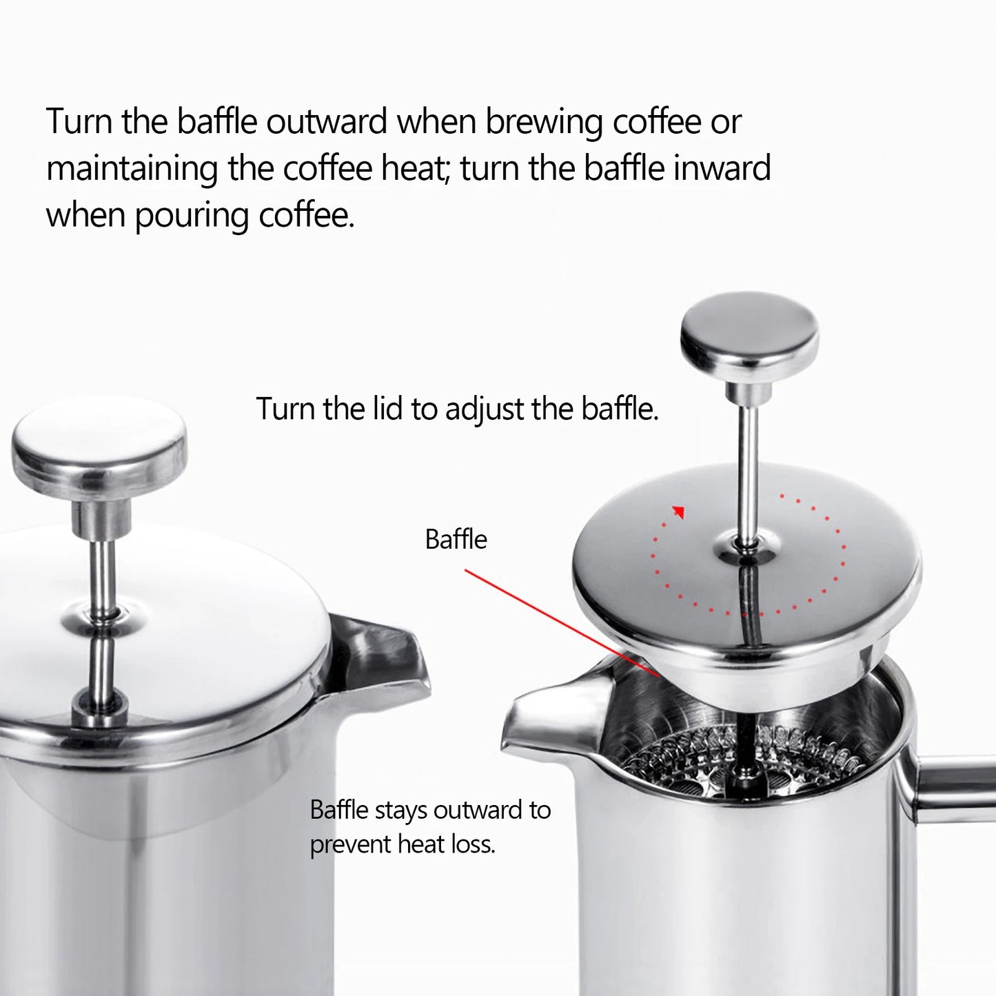 Stainless Steel French Press