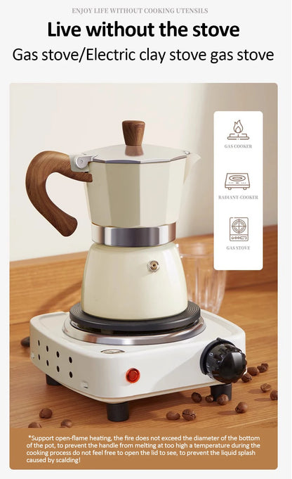 Moka Pot - Italian Espresso Coffee Maker