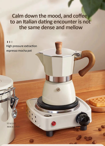 Moka Pot - Italian Espresso Coffee Maker