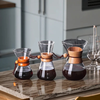 Glass Coffee Pour Over Carafe