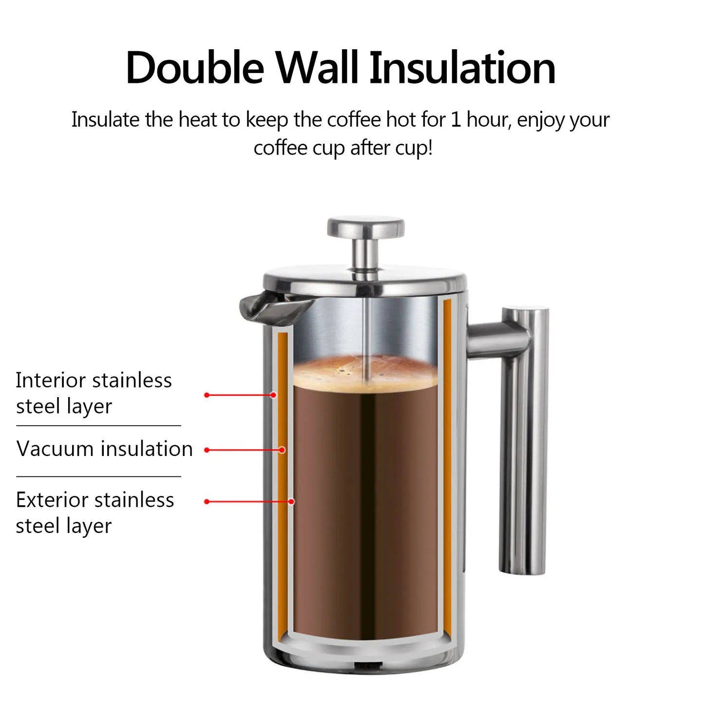 Stainless Steel French Press