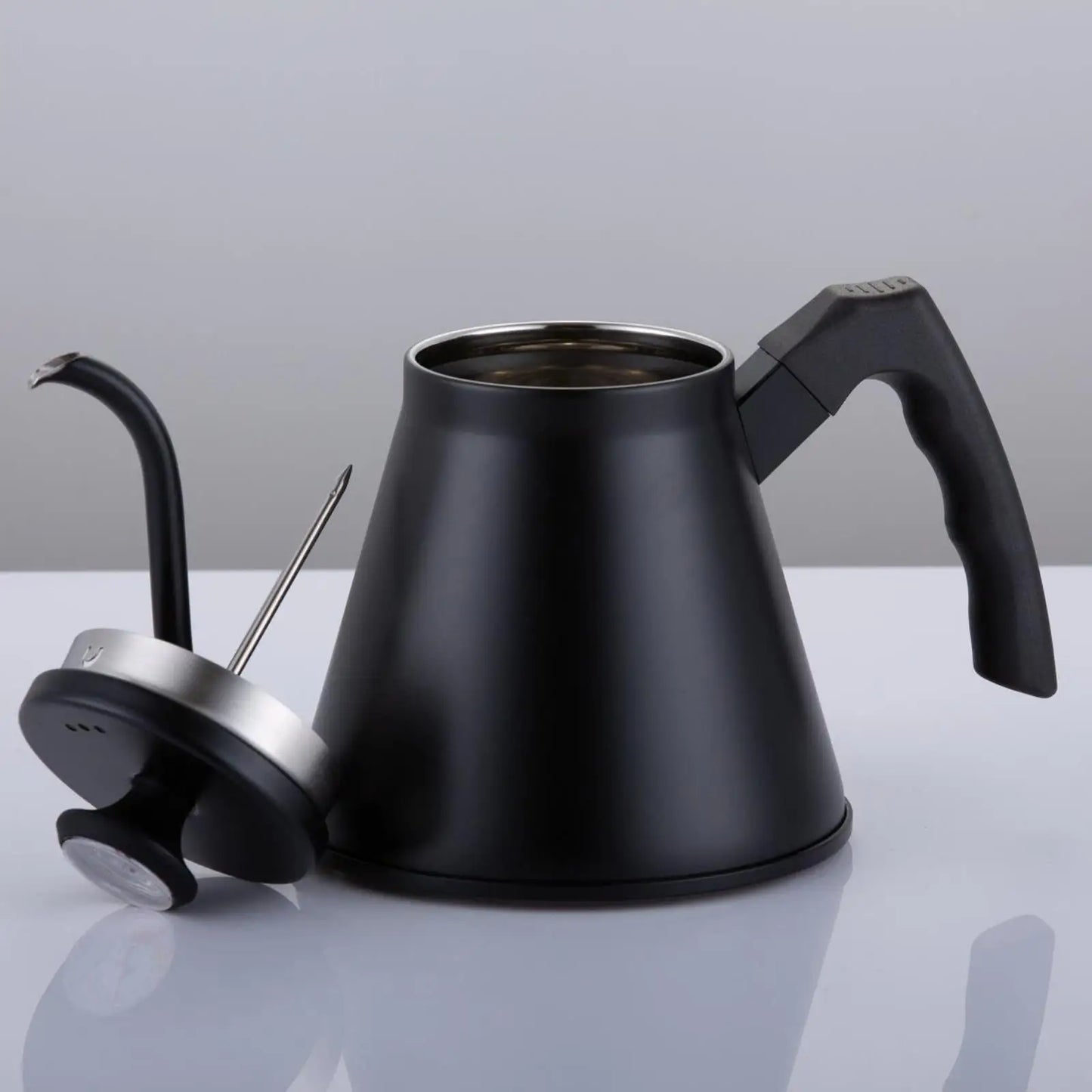 Stovetop Gooseneck Kettle with Thermometer