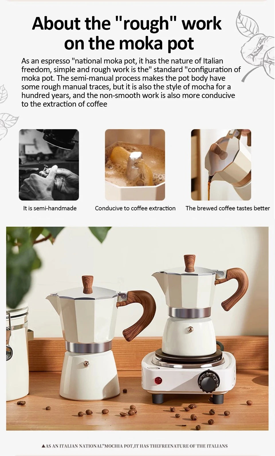 Moka Pot - Italian Espresso Coffee Maker