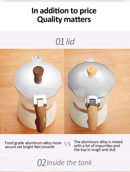 Moka Pot - Italian Espresso Coffee Maker